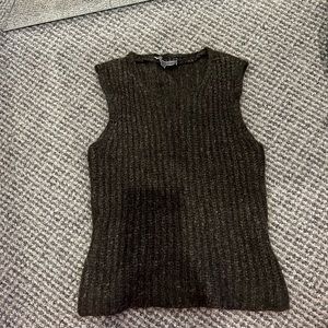 Vince sweater tank top